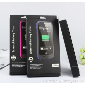 2500mAh External Backup Power Battery Charging Case for 4/4s